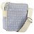 Bulgari Borsa a Spalla BVLGARI in Tela Blu Argento Auth BA10117