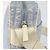 Bulgari Borsa a Spalla BVLGARI in Tela Blu Argento Auth BA10117 - vista 10