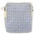 Bulgari Borsa a Spalla BVLGARI in Tela Blu Argento Auth BA10117 - vista 13