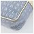 Bulgari Borsa a Spalla BVLGARI in Tela Blu Argento Auth BA10117 - vista 15