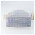 Bulgari Borsa a Spalla BVLGARI in Tela Blu Argento Auth BA10117 - vista 5