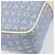Bulgari Borsa a Spalla BVLGARI in Tela Blu Argento Auth BA10117 - vista 9
