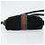 Gucci Borsa GG Marmont Web Sherry in suede nero e oro 517350 Auth 164792 D'oro - vista 5