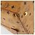 Borsa Boston Vicetos Logogram MCM in pelle PVC marrone e oro Auth 164740 D'oro - vista 16