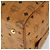 Borsa Boston Vicetos Logogram MCM in pelle PVC marrone e oro Auth 164740 D'oro - vista 9