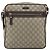 Gucci Bolsa de Ombro GG Supreme PVC Bege Dourado 201448 Auth 169391 - vista 13