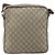 Gucci Bolsa de Ombro GG Supreme PVC Bege Dourado 201448 Auth 169391 - vista 2