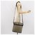Gucci Bolsa de Ombro GG Supreme PVC Bege Dourado 201448 Auth 169391 - vista 25