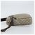 Gucci Bolsa de Ombro GG Supreme PVC Bege Dourado 201448 Auth 169391 - vista 4
