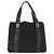 Bulgari BVLGARI Logo Mania Handtasche aus schwarzem und silbernem Canvas authentisch 168716 - Ansicht 2