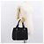Bulgari BVLGARI Logo Mania Handtasche aus schwarzem und silbernem Canvas authentisch 168716 - Ansicht 23