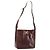Borsa a spalla Gancini Salvatore Ferragamo in pelle embossata Marrone Oro Auth 162573 D'oro