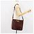 Borsa a spalla Gancini Salvatore Ferragamo in pelle embossata Marrone Oro Auth 162573 D'oro - vista 22
