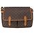LOUIS VUITTON Borsa a Spalla Monogram Gibeciere GM M42246 LV Auth 164624 Monogramma - vista 13