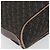 Borsa a Spalla LOEWE in Tela Marrone Oro Auth gh1652 D'oro - vista 14