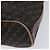 Borsa a Spalla LOEWE in Tela Marrone Oro Auth gh1652 D'oro - vista 15