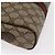 Bolsa de Ombro Gucci GG Supreme Web Sherry Line PVC Bege Ouro 010 378 Auth ka1936 Dourado - vista 15