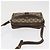 Bolsa de Ombro Gucci GG Supreme Web Sherry Line PVC Bege Ouro 010 378 Auth ka1936 Dourado - vista 6