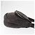 CHANEL Bolsa de Ombro Matelassé Nylon Marrom Prata CC Auth BA9723 - vista 3