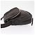 CHANEL Bolsa de Ombro Matelassé Nylon Marrom Prata CC Auth BA9723 - vista 4