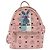 MCM Vicetos Logogramm Rucksack aus PVC-Leder Rosa Gold Auth 164828 Pink Golden - Ansicht 13