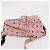 MCM Vicetos Logogramm Rucksack aus PVC-Leder Rosa Gold Auth 164828 Pink Golden - Ansicht 4