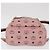 MCM Vicetos Logogramm Rucksack aus PVC-Leder Rosa Gold Auth 164828 Pink Golden - Ansicht 5