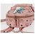 MCM Vicetos Logogramm Rucksack aus PVC-Leder Rosa Gold Auth 164828 Pink Golden - Ansicht 6