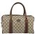 Borsa Boston in PVC beige GG Supreme Web Sherry Line di GUCCI 002 069 0696 Auth 162976 - vista 13