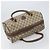 Borsa Boston in PVC beige GG Supreme Web Sherry Line di GUCCI 002 069 0696 Auth 162976 - vista 6