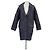 Zadig & Voltaire Manteau en laine bleu