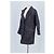 Zadig & Voltaire Manteau en laine bleu - vue 4