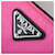 Clutch Tessuto Prada Rosa - vista 3
