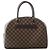 Borsa Nolita Damier Ebene Louis Vuitton Marrone - vista 3