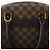 Borsa Nolita Damier Ebene Louis Vuitton Marrone - vista 4