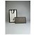 Clutch in pelle vintage Gucci grigio marrone - vista 2