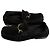 Mocassino in Camoscio Nero con Bit Vintage Gucci Marrone