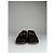 Mocassino in Camoscio Nero con Bit Vintage Gucci Marrone - vista 4
