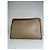 Céline Clutch in pelle monogramma Triomphe Celine Paris vintage beige marrone - vista 2