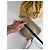 Céline Vintage Celine Snake Emblossed Triomphe Leather Shoulder Bag White - view 12