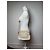 Céline Vintage Celine Snake Emblossed Triomphe Leather Shoulder Bag White - view 5