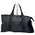 Vintage Courreges Polyester Reisetasche Schwarz