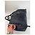 Vintage Courreges Polyester Reisetasche Schwarz - Ansicht 11