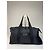 Vintage Courreges Polyester Reisetasche Schwarz - Ansicht 14