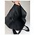 Vintage Courreges Polyester Reisetasche Schwarz - Ansicht 3