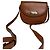 Vintage Courreges Leather Shoulder Bag Brown