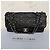 Timeless Chanel jumbo em couro de bezerro estampado símbolos da sorte Preto - vista 2