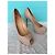 Giuseppe Zanotti Sharon 140 Stiletto Nude Leder Peeptoe Beige - Ansicht 4