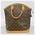 Borsa a mano verticale Lockit Monogram Louis Vuitton M40103 Marrone - vista 14