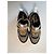 Sneakers Dior B23 in Tela Tecnica e Pelle di Vitello Khaki Nero Cachi - vista 3